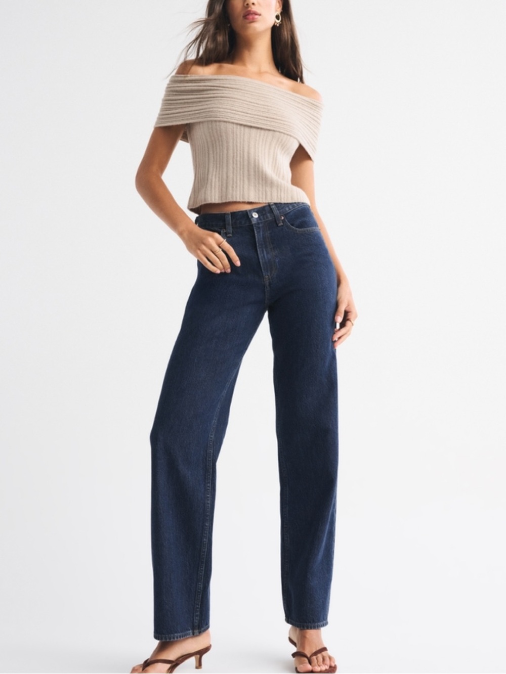 Abercrombie The Loose High Rise Jeans